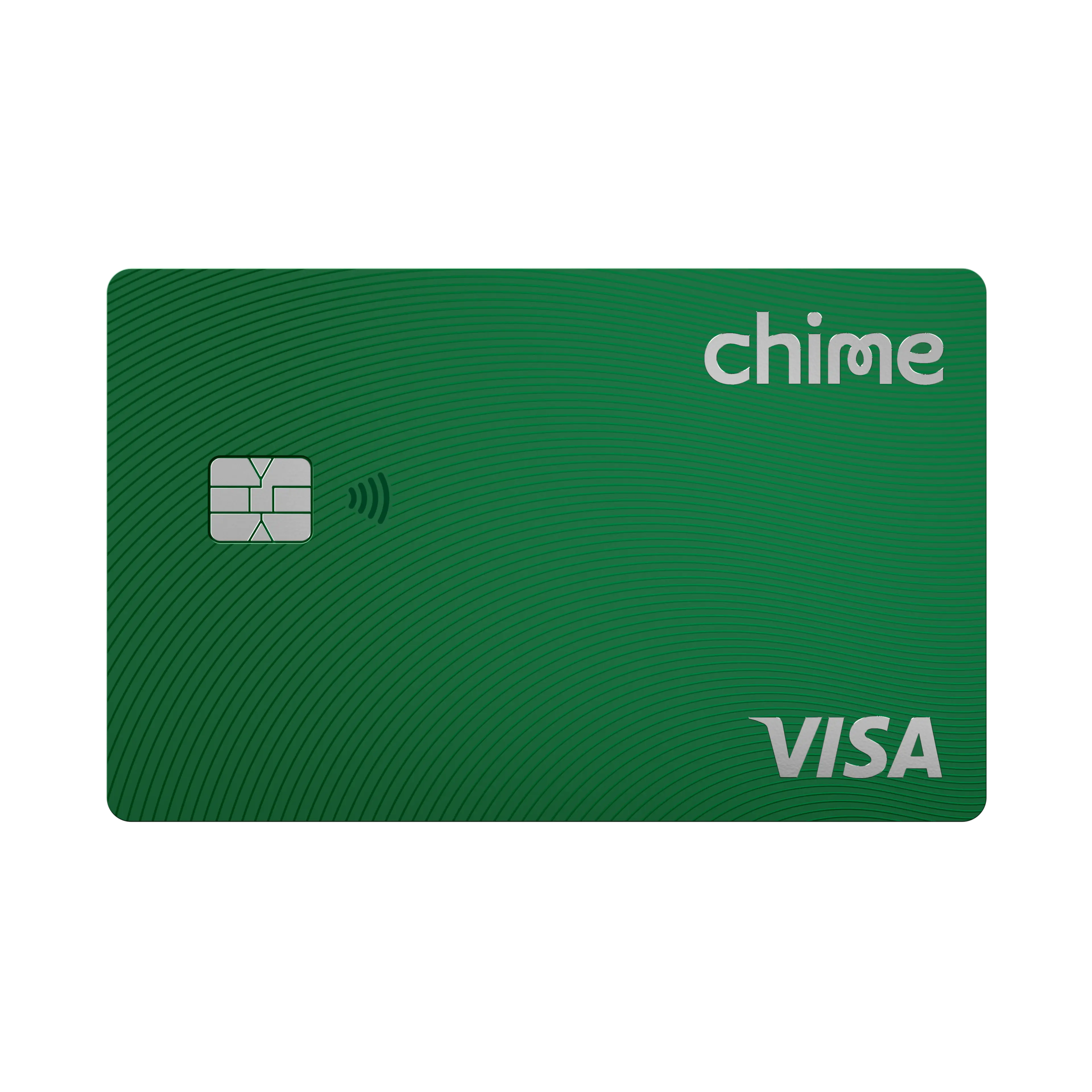 A black Visa Chime Card.