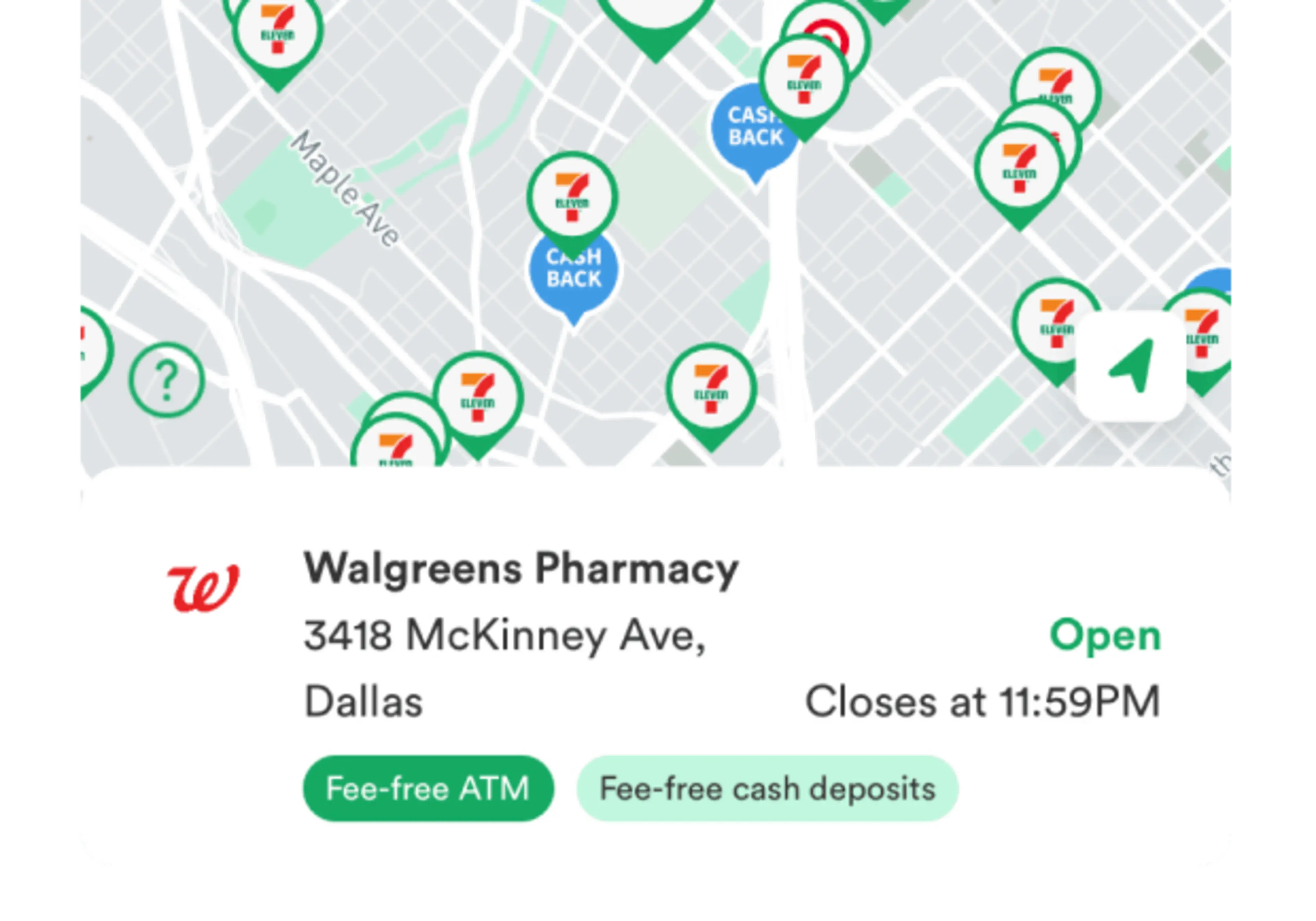 Chime ATM Walgreens Dallas